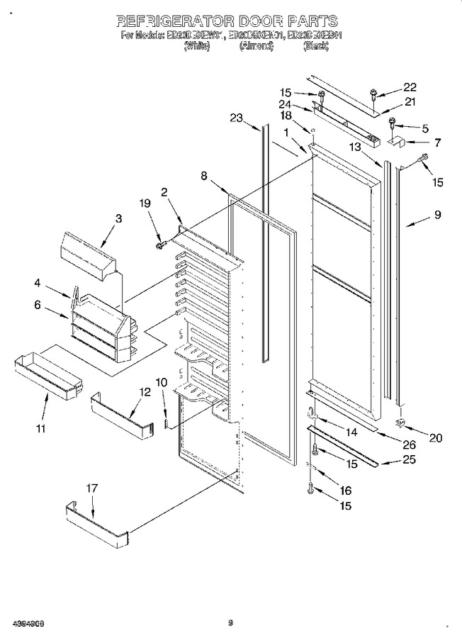 Diagram for ED20DBXEW01
