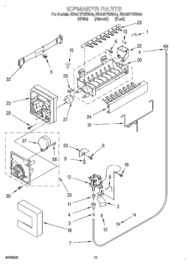 Diagram for ED20DFXEW00