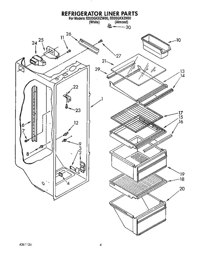 Diagram for ED20GKXZW00