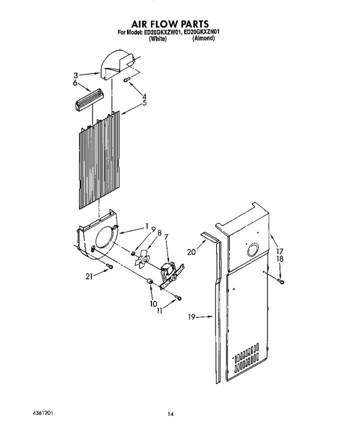 Diagram for ED20GKXZW01