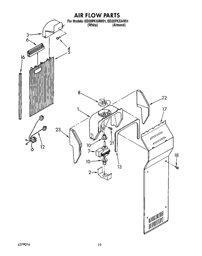 Diagram for ED20PKXAW01