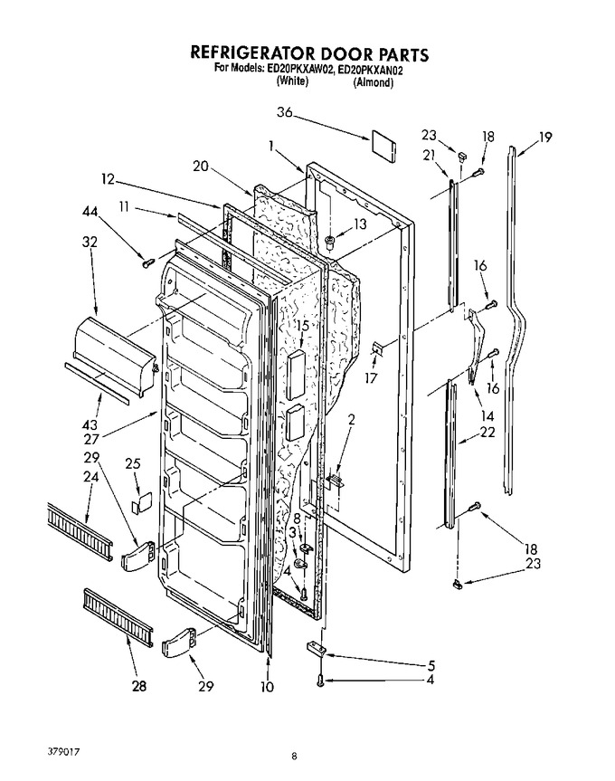 Diagram for ED20PKXAW02