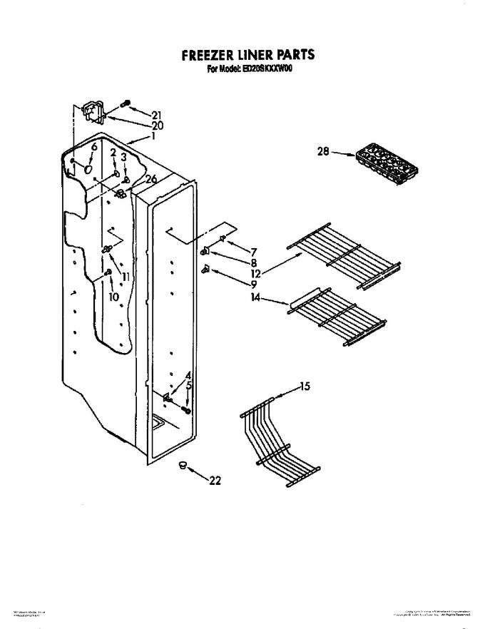 Diagram for ED20SKXXW00