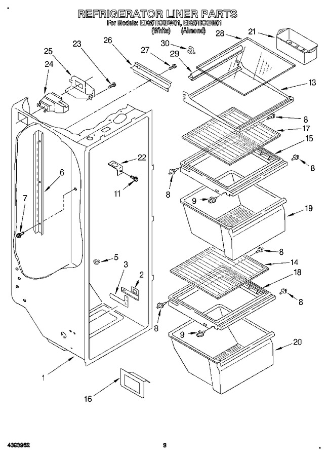 Diagram for ED20TKXDN01
