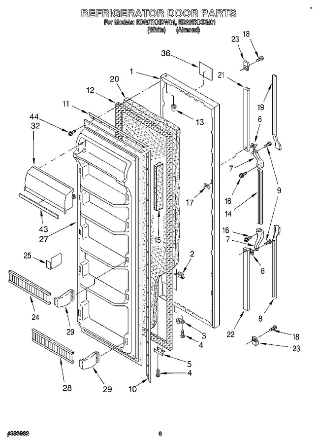 Diagram for ED20TKXDW01
