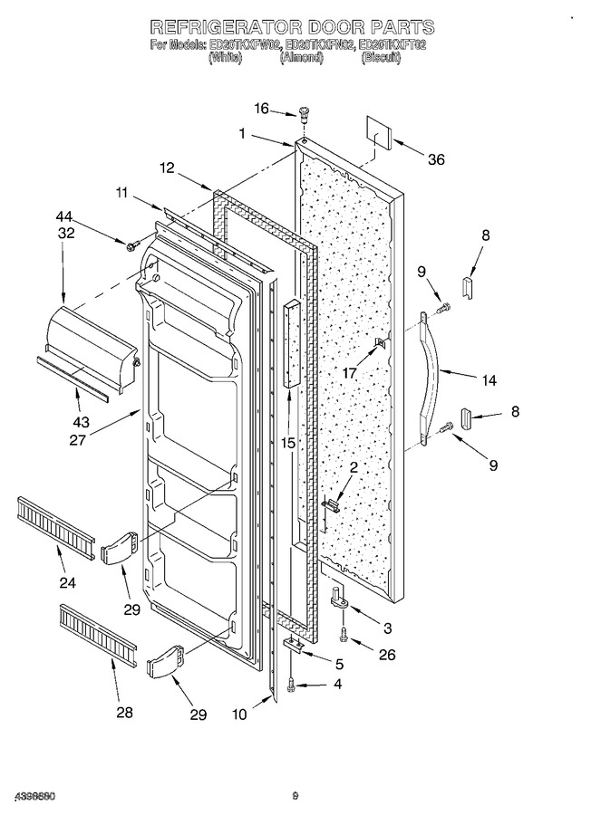 Diagram for ED20TKXFW02
