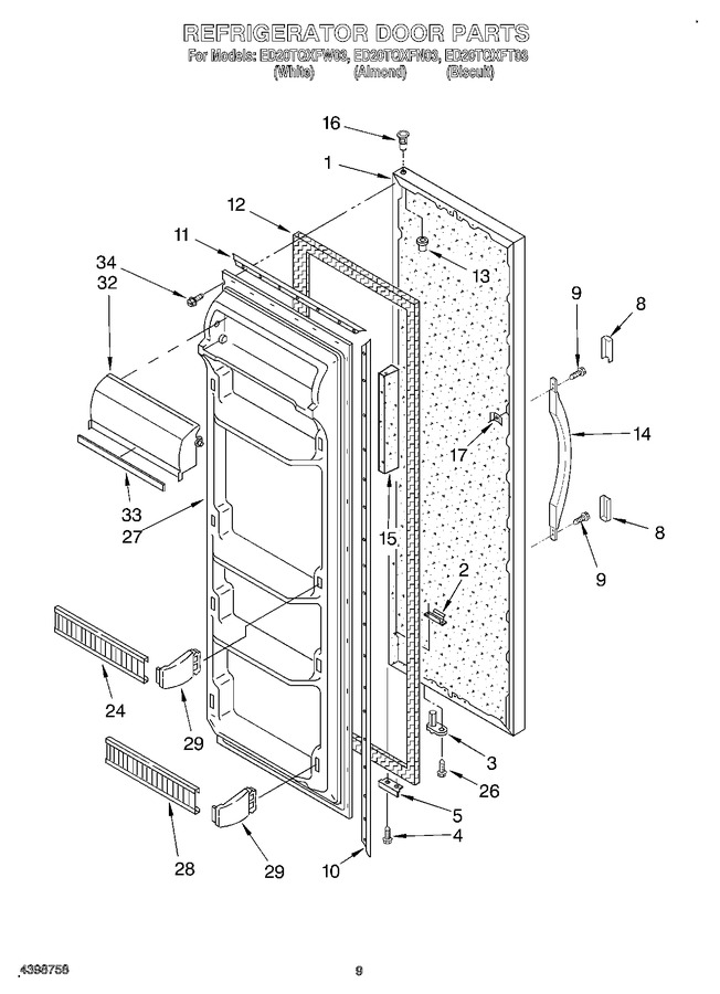 Diagram for ED20TQXFW03