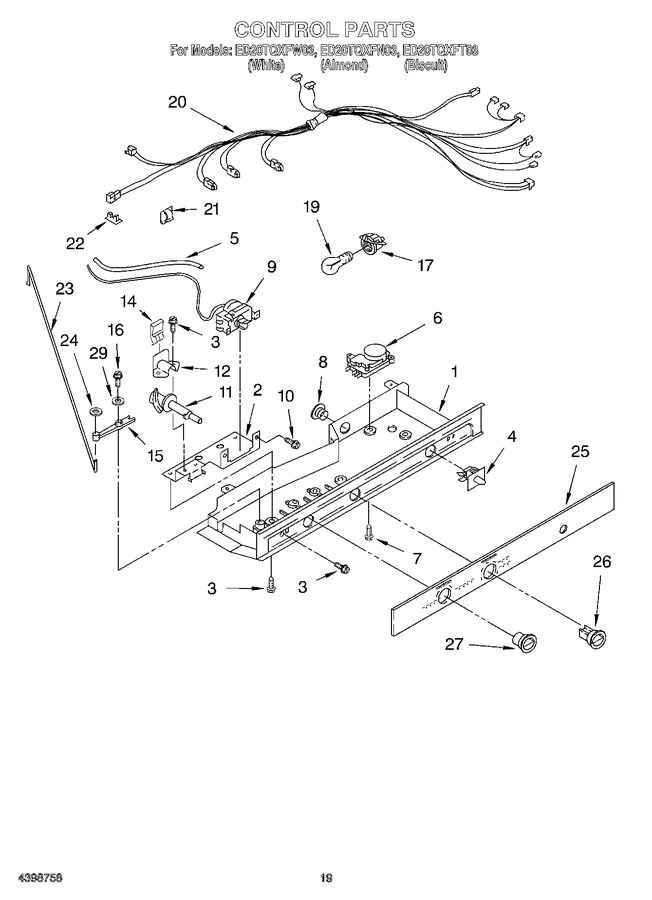 Diagram for ED20TQXFW03