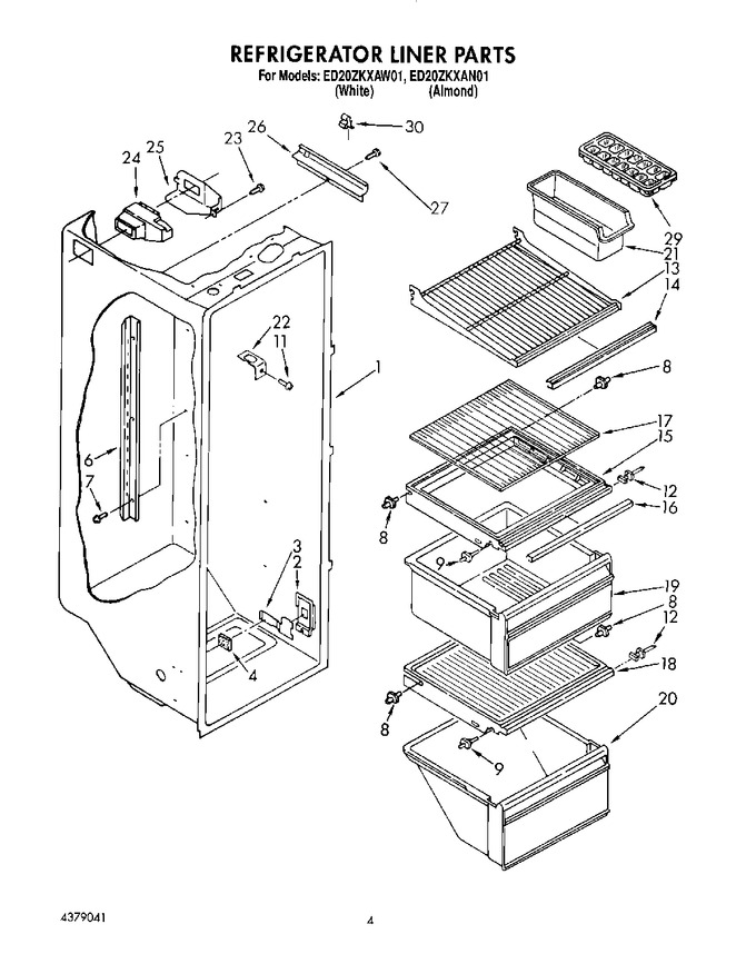 Diagram for ED20ZKXAN01