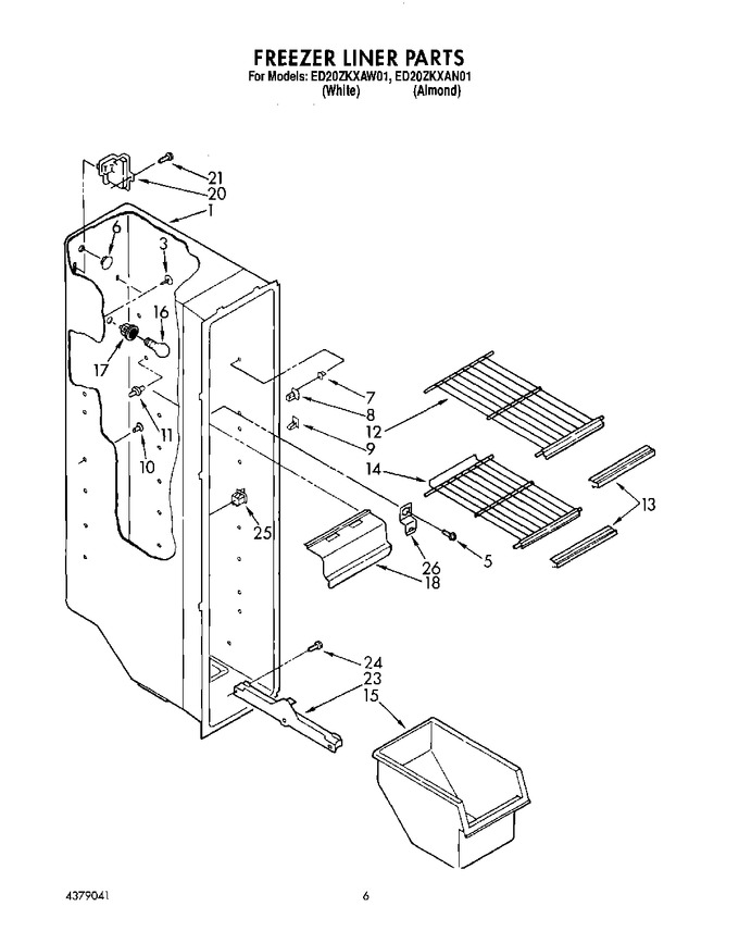 Diagram for ED20ZKXAN01