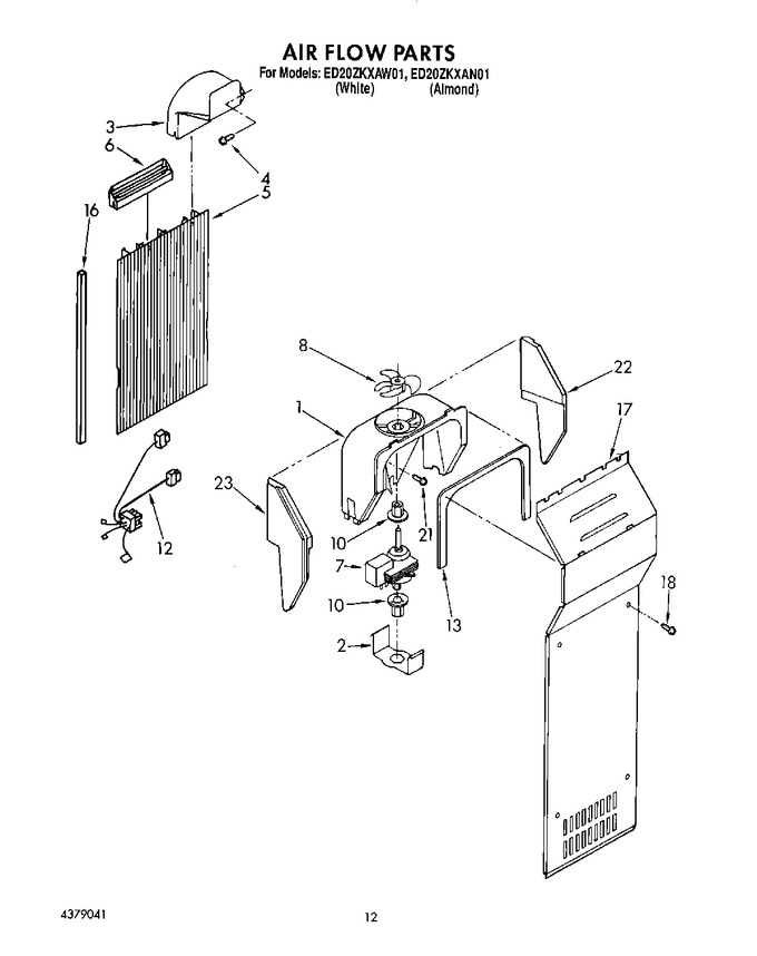 Diagram for ED20ZKXAN01