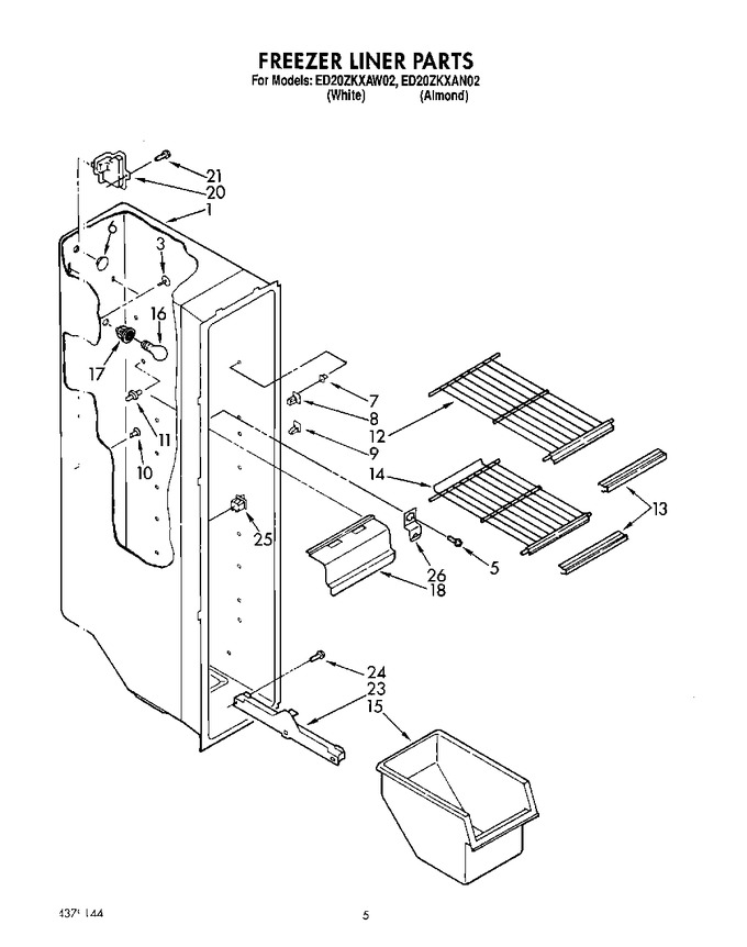 Diagram for ED20ZKXAN02