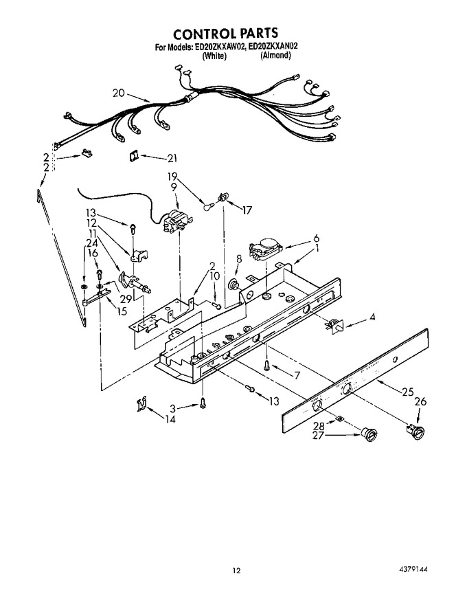 Diagram for ED20ZKXAN02