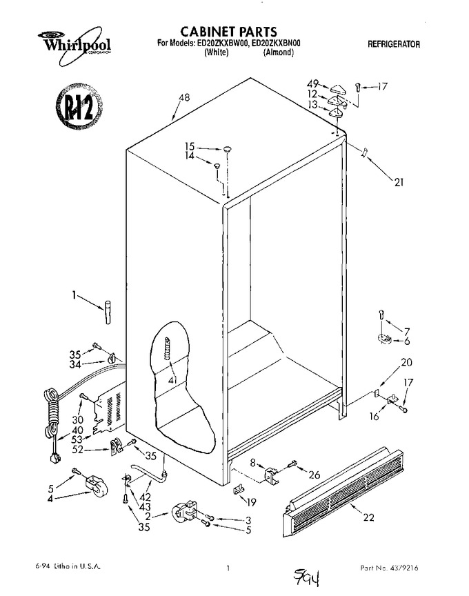 Diagram for ED20ZKXBN00