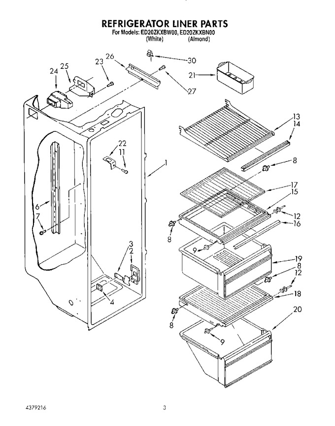 Diagram for ED20ZKXBN00
