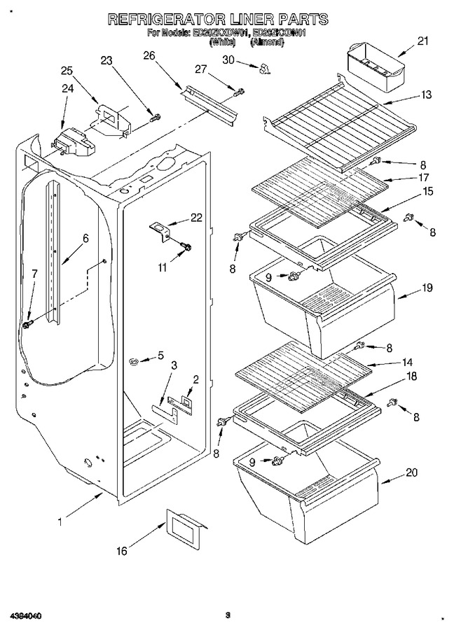 Diagram for ED20ZKXDN01