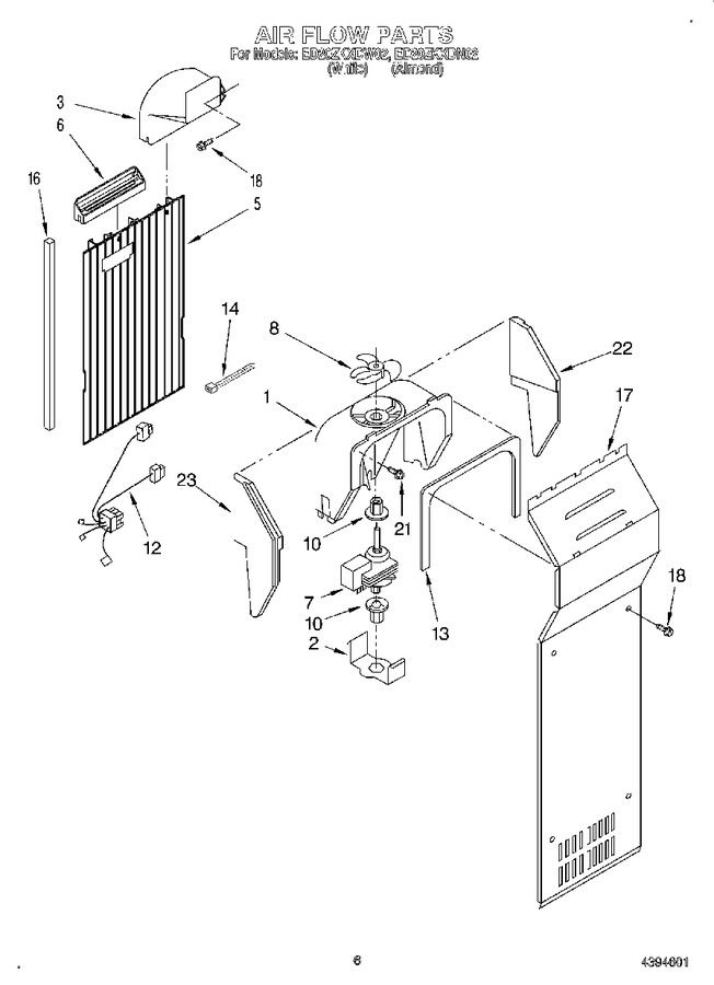 Diagram for ED20ZKXDN02