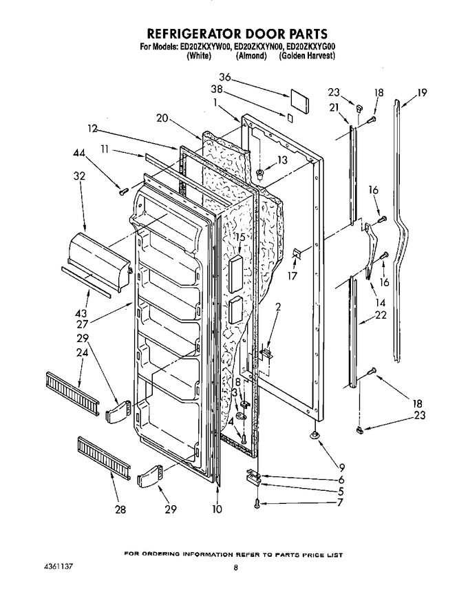 Diagram for ED20ZKXYG00