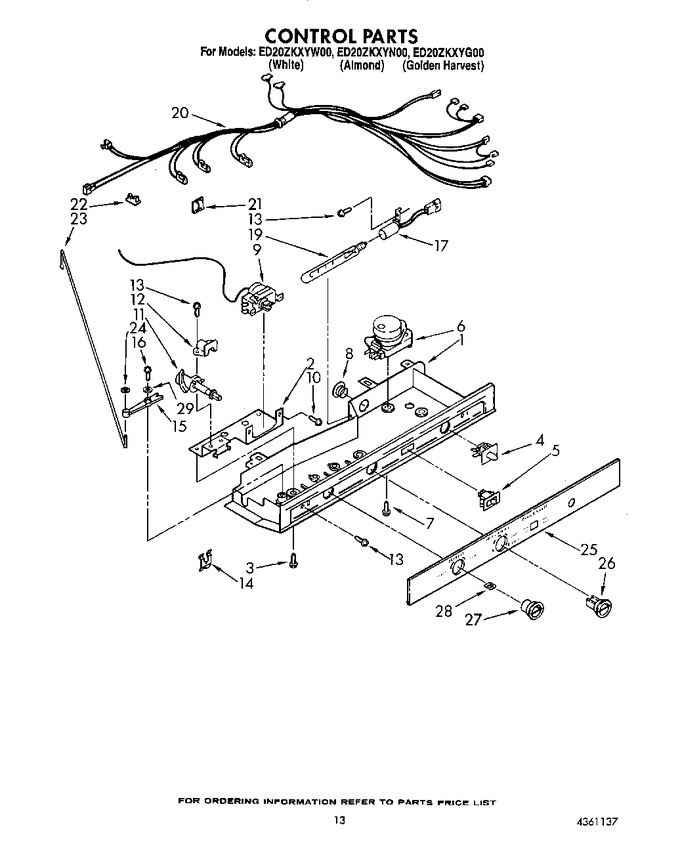 Diagram for ED20ZKXYG00