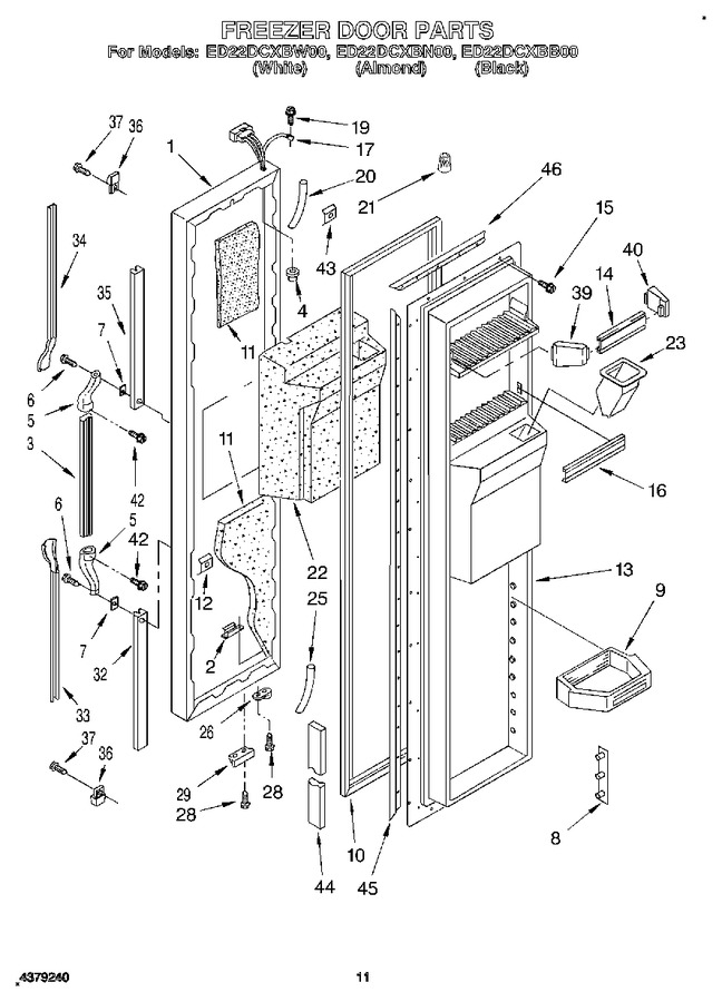 Diagram for ED22DCXBW00