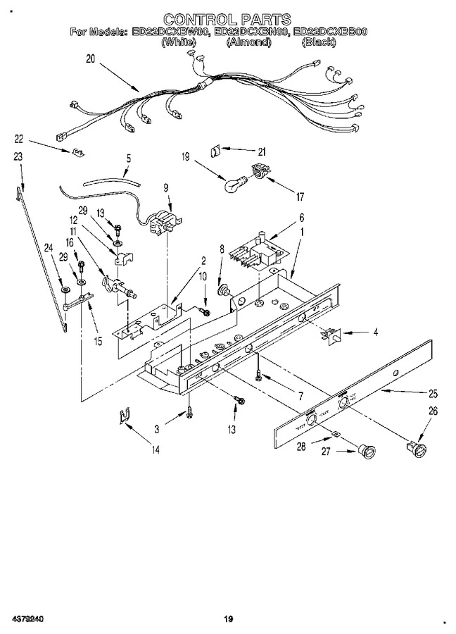 Diagram for ED22DCXBW00