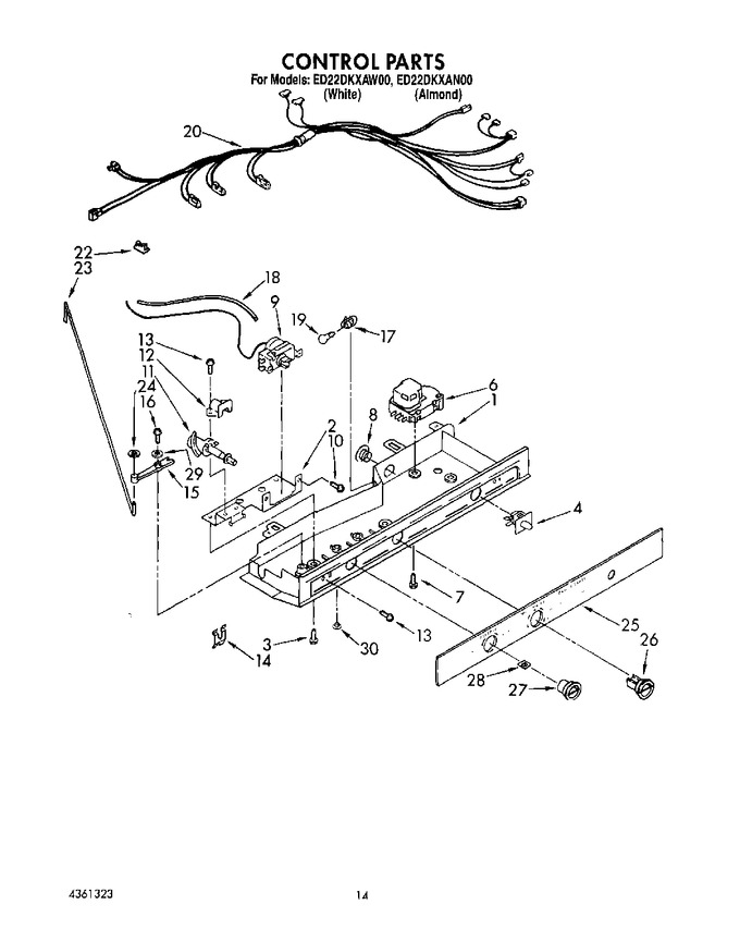 Diagram for ED22DKXAW00