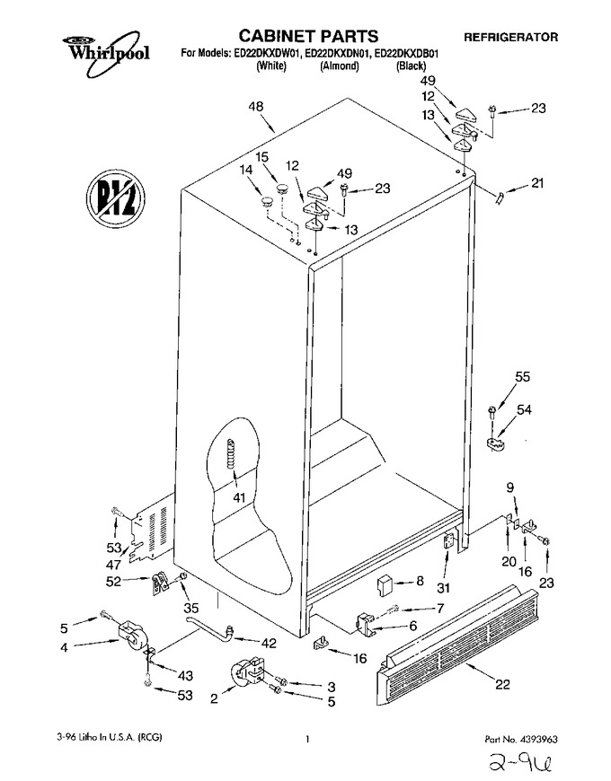 Diagram for ED22DKXDW01