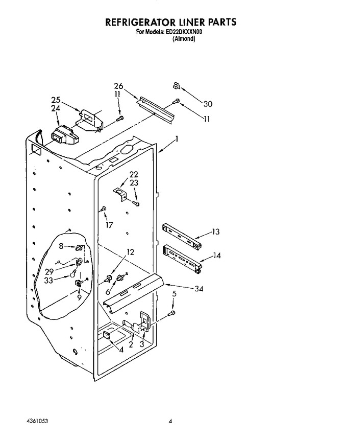 Diagram for ED22DKXXN00