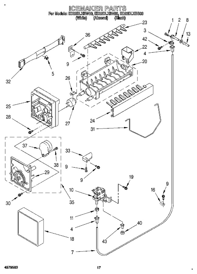 Diagram for ED22DLXBW00