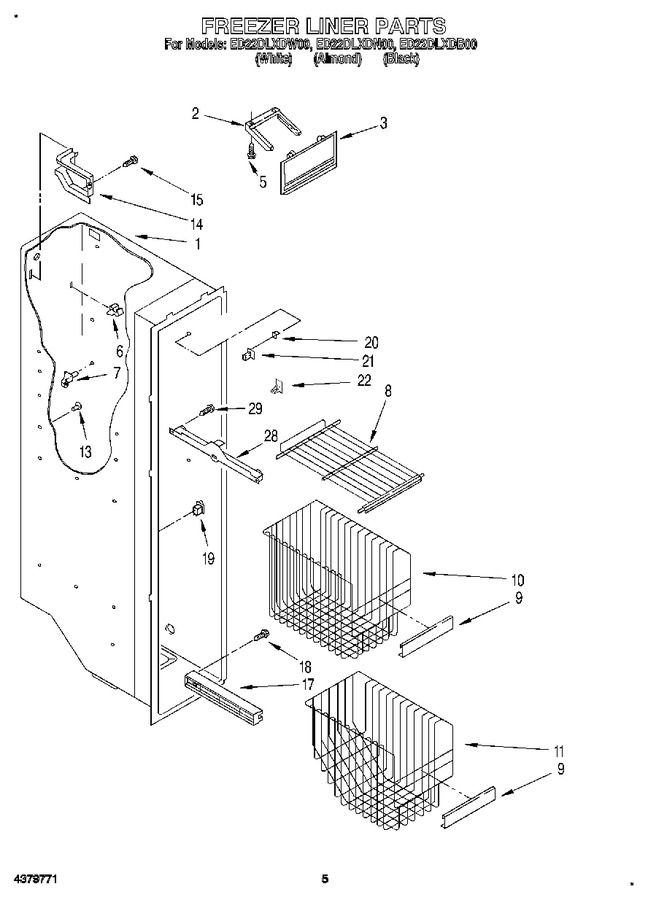 Diagram for ED22DLXDN00