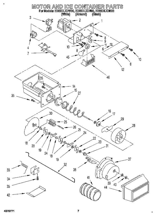 Diagram for ED22DLXDN00