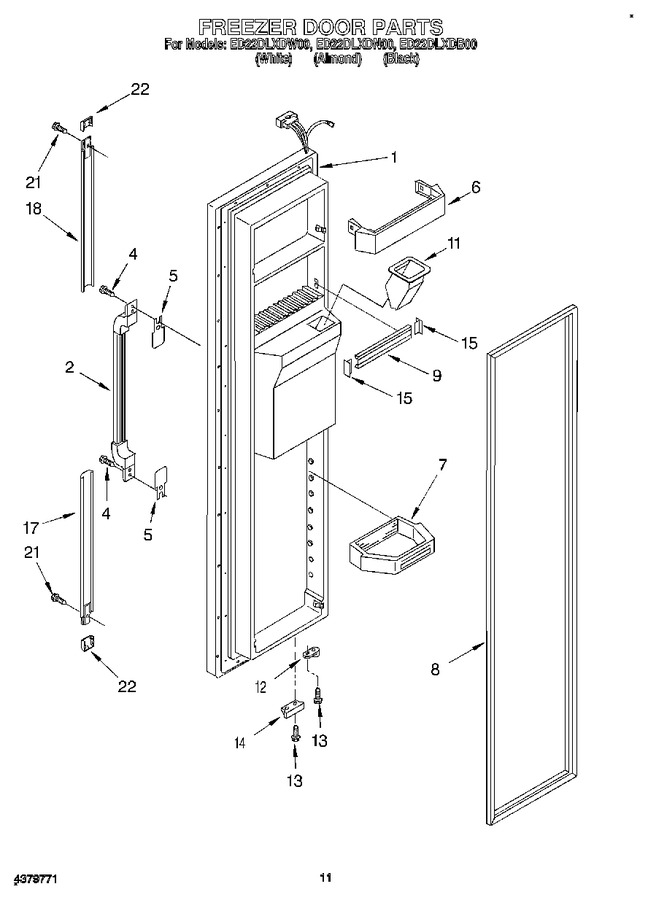 Diagram for ED22DLXDN00
