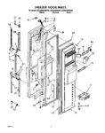 Diagram for 08 - Freezer Door
