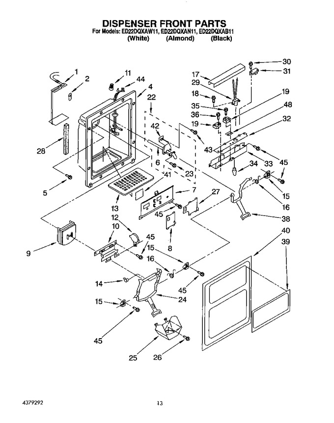 Diagram for ED22DQXAN11