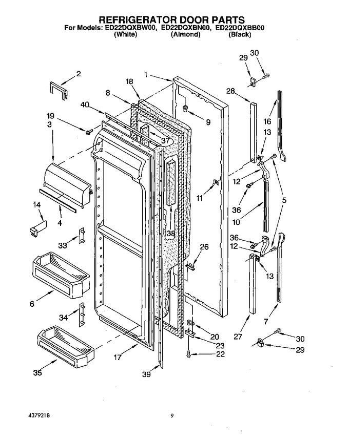 Diagram for ED22DQXBN00