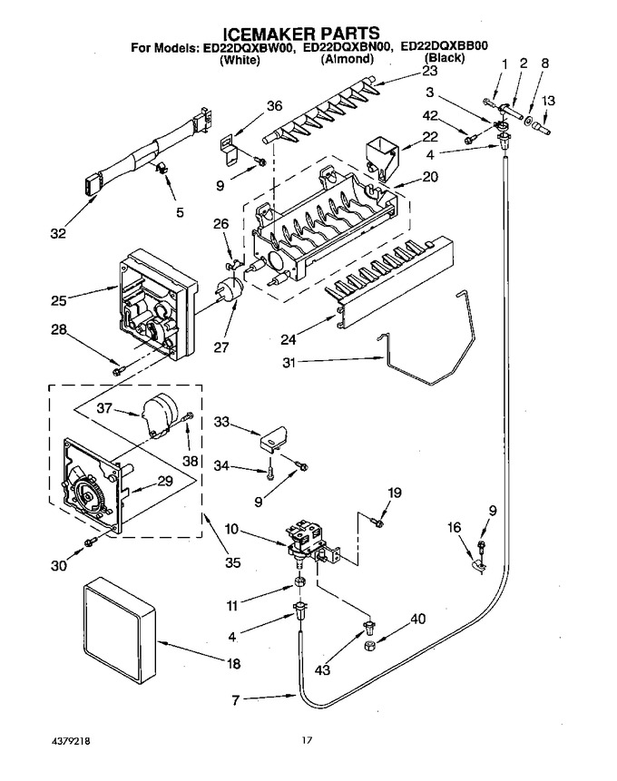 Diagram for ED22DQXBN00