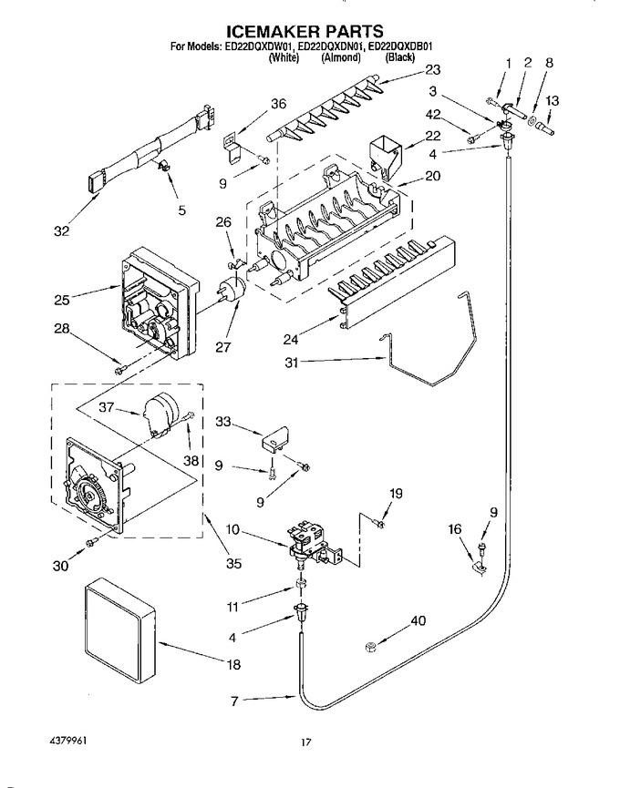 Diagram for ED22DQXDW01