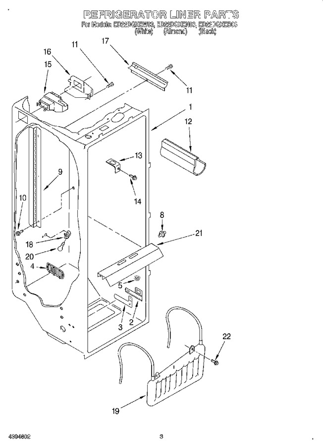 Diagram for ED22DQXEB03