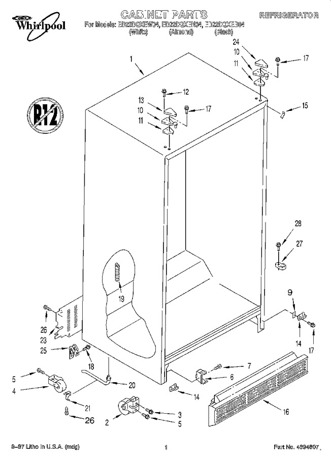 Diagram for ED22DQXEW04