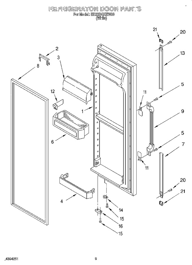 Diagram for ED22DQXEW00