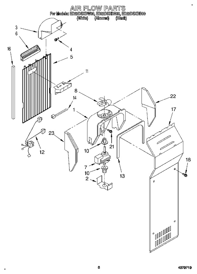 Diagram for ED22DSXDW00