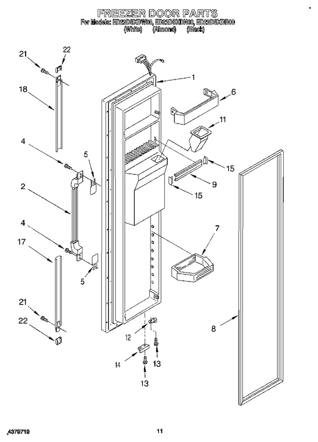 Diagram for ED22DSXDW00