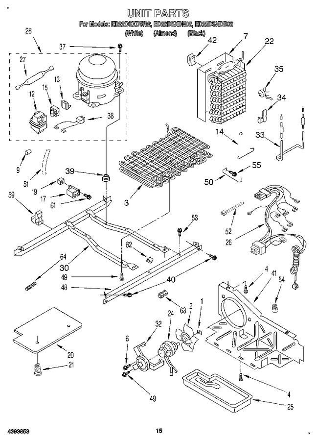 Diagram for ED22DSXDW02