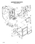 Diagram for 09 - Dispenser Front