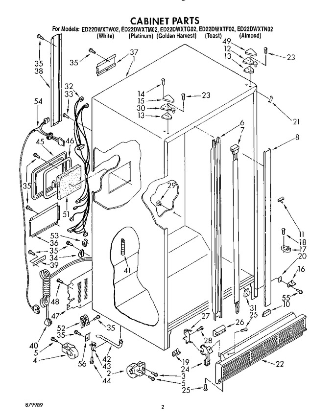 Diagram for ED22DWXTW02