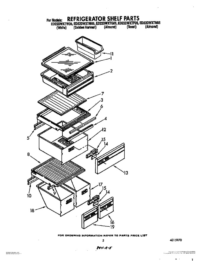Diagram for ED22DWXTW05