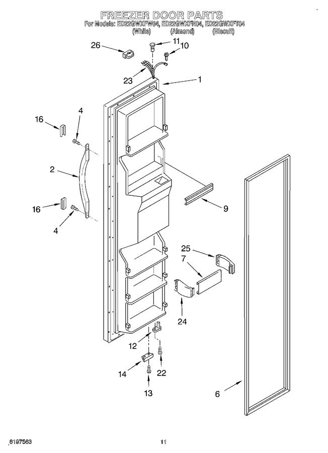 Diagram for ED22GWXFW04