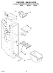 Diagram for 04 - Freezer Liner