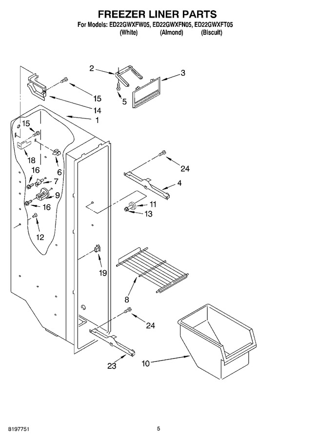 Diagram for ED22GWXFN05