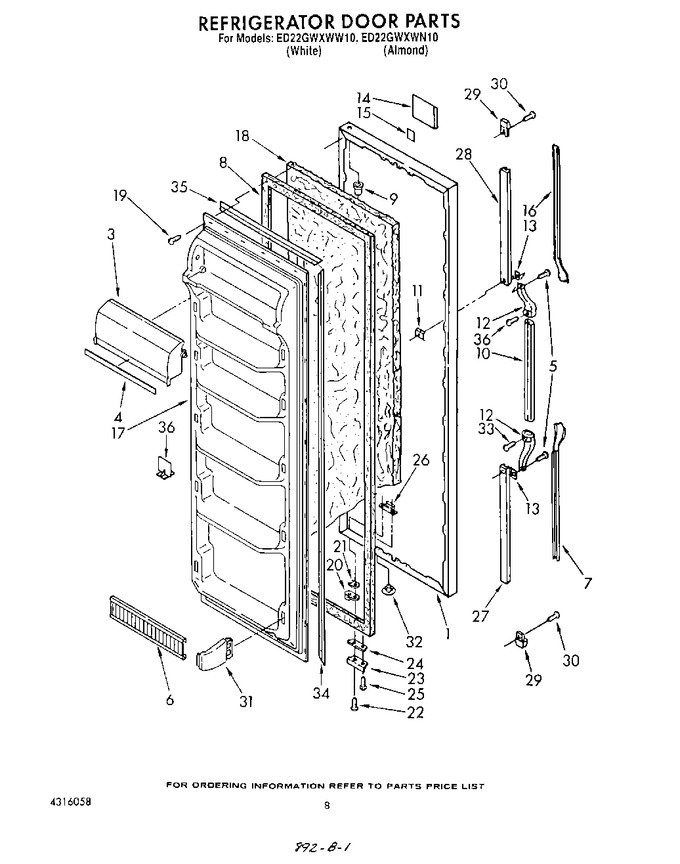 Diagram for ED22GWXWW10